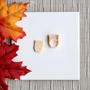 Frankenstein Clay Cutter | Fall Polymer Clay Cutter | Autumn Clay Cutter | Fall Stud Earring Cutters | Halloween Clay Cutter