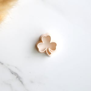 Three Leaf Clover Clay Cutter | Shamrock Cutter | Spring Clay Cutter | Polymer Clay Earring Cutter