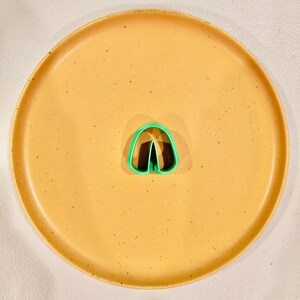 Elongated Rounded Arch Shape Polymer Clay Earring Cutter | Cookie Cutters | Fondant Cutter