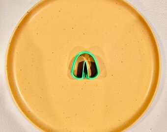 Elongated Rounded Arch Shape Polymer Clay Earring Cutter | Cookie Cutters | Fondant Cutter