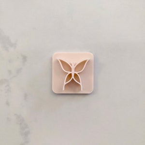 Butterfly Clay Stamp | Ceramic Stamp | Texture Stamp | Clay Texture | Clay Cutters | Polymer Clay Tool