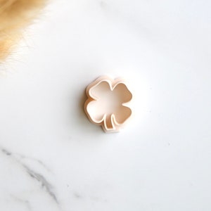 Four Leaf Clover Clay Cutter | Shamrock Cutter | Spring Clay Cutter | Polymer Clay Earring Cutter