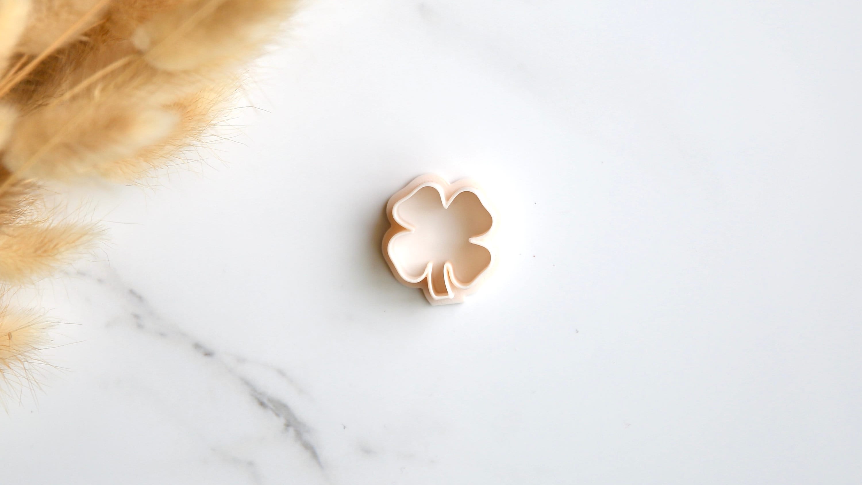 Four Leaf Clover Clay Cutter | Shamrock Cutter | Spring Clay Cutter | Polymer Clay Earring Cutter