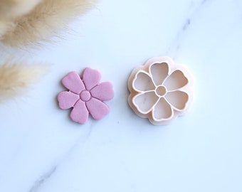 Flower Clay Cutter | Spring Daisy Clay Cutter | Peony Clay Cutter | Lily Cutter | Tulip Clay Cutter | Polymer Clay Earring Floral Cutter