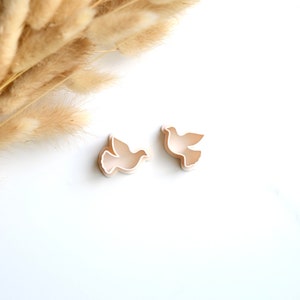 Valentine's Day Dove Polymer Clay Earring Cutters (2 Piece Set) | Valentine's Earring | Valentines Cutter Shape