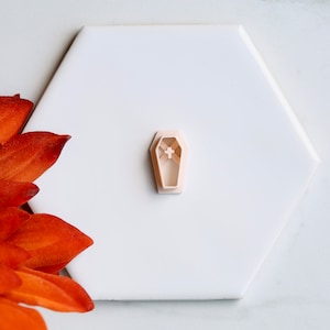 Coffin Clay Cutter | Fall Clay Cutters | Halloween Clay Cutter | Autumn Earring Cutters