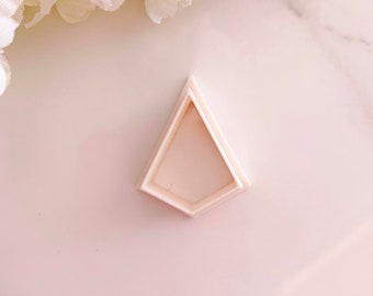 Diamond Shape Polymer Clay Cutter | Spring Clay Cutter | Stud Cutters | Polymer Clay Earring Cutter
