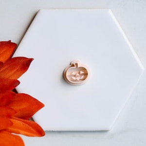 Jack-O-Lantern Clay Cutter | Fall Clay Cutters | Halloween Clay Cutter | Autumn Earring Cutters