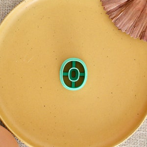 Circular Donut Shape Polymer Clay Earring Cutter | Cookie Cutters | Fondant Cutter