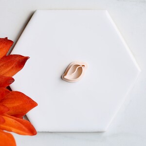 Fall Leaf Clay Earring Cutter (Embossing) | Halloween Clay Cutter | Fall (Autumn) Earring Cutters