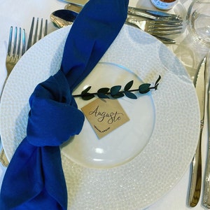 marque place mariage champêtre kraft