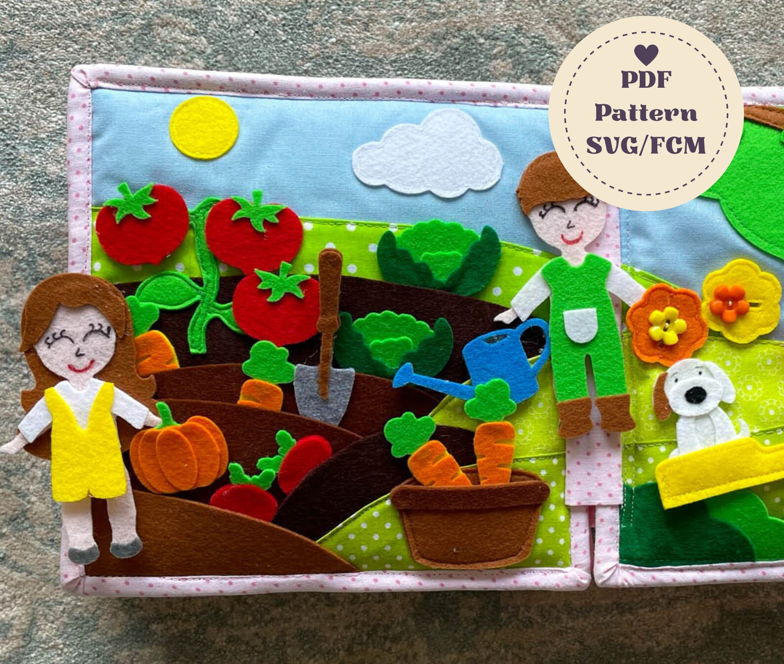 Dollhouse Quiet Book Pattern Busy Book Sewing Ideas for Girl Etsy