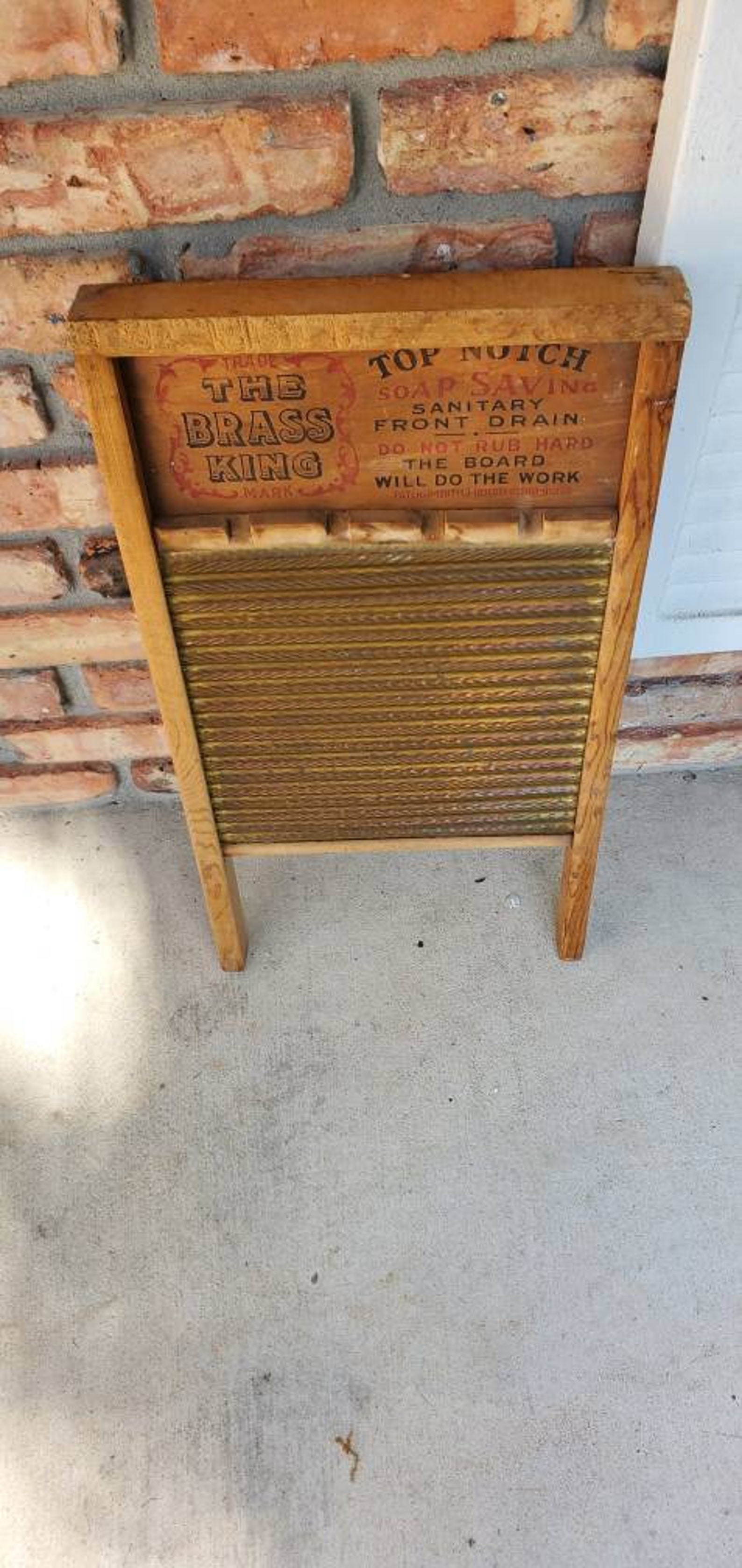 Antique National Washboard Co. 801patented Original Etsy