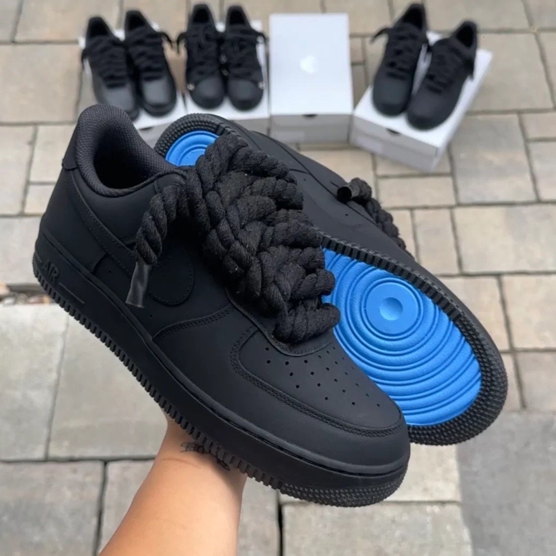 matte black air force 1