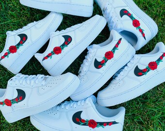 Red Rose Air Force 1 - Etsy 日本