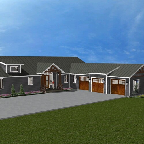 3000 Square Foot Custom Home Plan Etsy