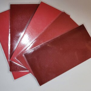 Enveloppes pour billets plastifiées, enveloppes budgétaires, enveloppes de rangement, lot de 5 enveloppes pour billets, papier cartonné, enveloppes de scrapbooking pour la budgétisation