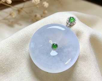 千手観音翡翠ペンダント：天然翡翠ネックレス - Etsy 日本