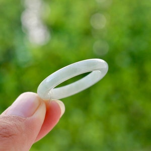 jade ring size 11.5 green jadeite type a untreated by the jade house