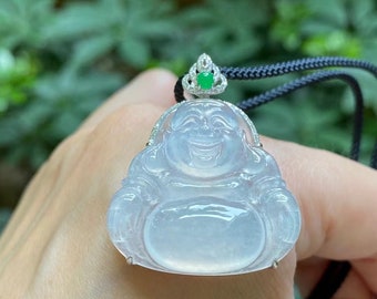 4.62LB 天然手彫り白翡翠仏像、水晶仏頭、仏頭置物、水晶装飾品、水晶