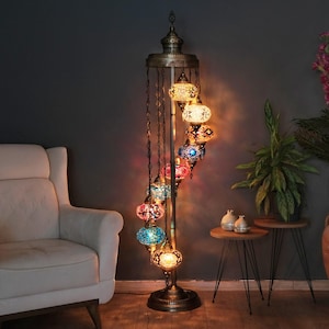 Turkish mosaic lamp - Etsy 日本