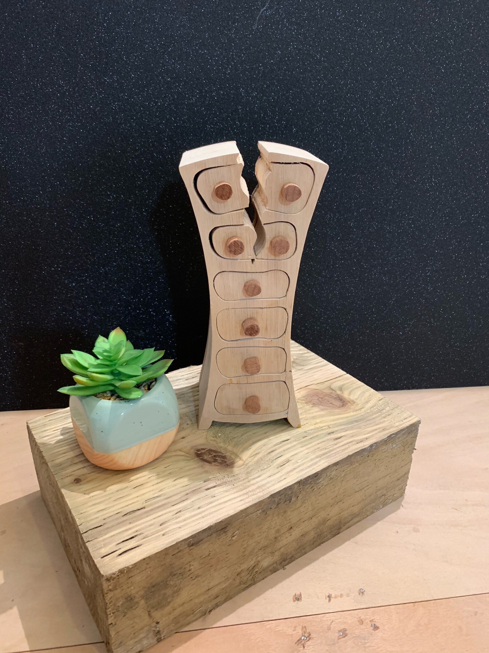 Cracked bandsaw trinket box Etsy