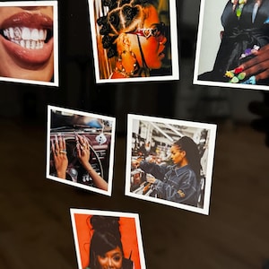 Black Girl Magnets, Black Girl Magic, 90s Era Style Magnets, 1990s, Black Owned