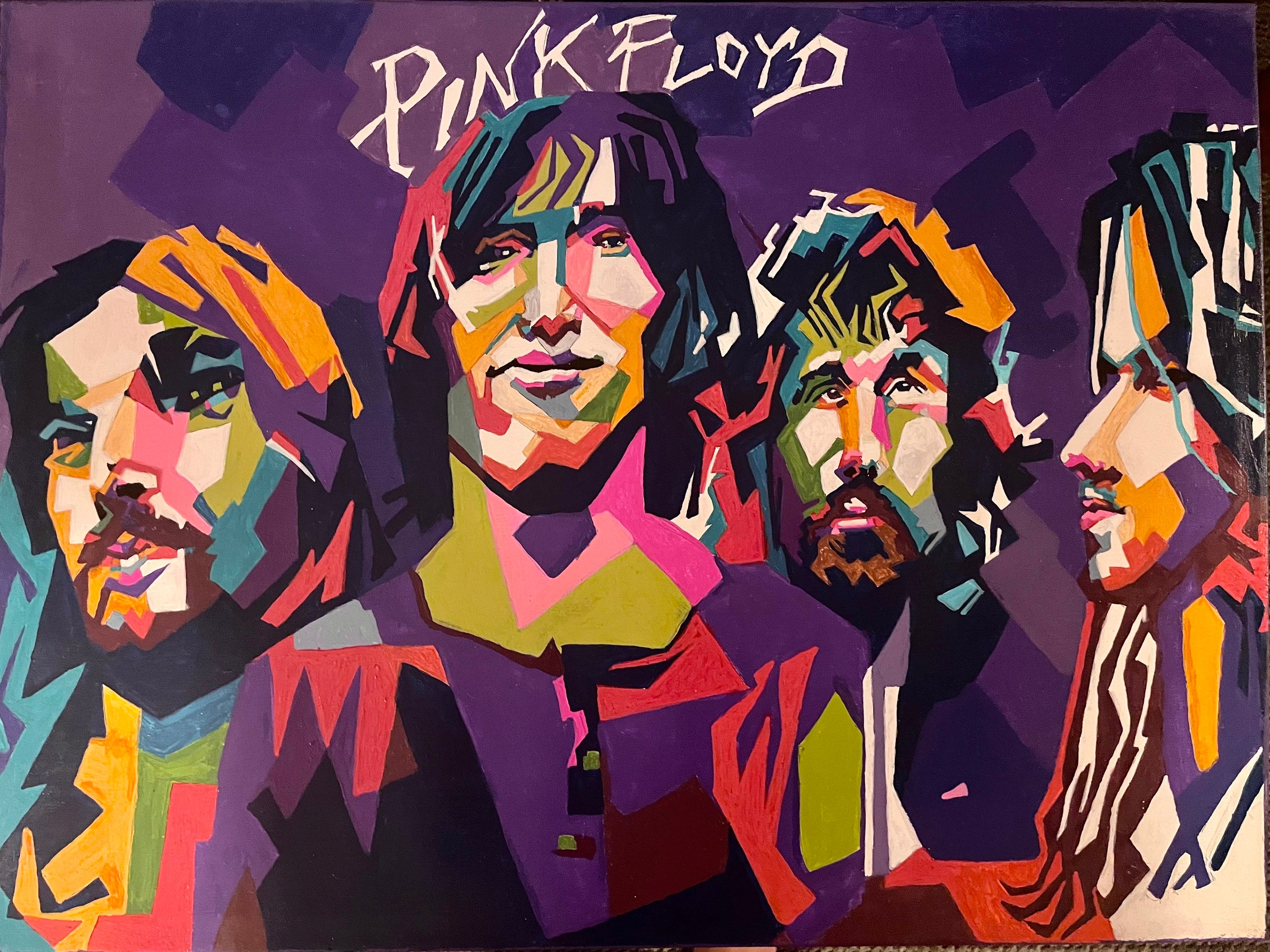 Pink Floyd painting | Etsy