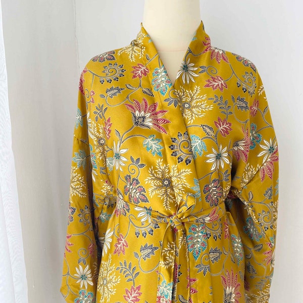 Silk Kimono - Etsy