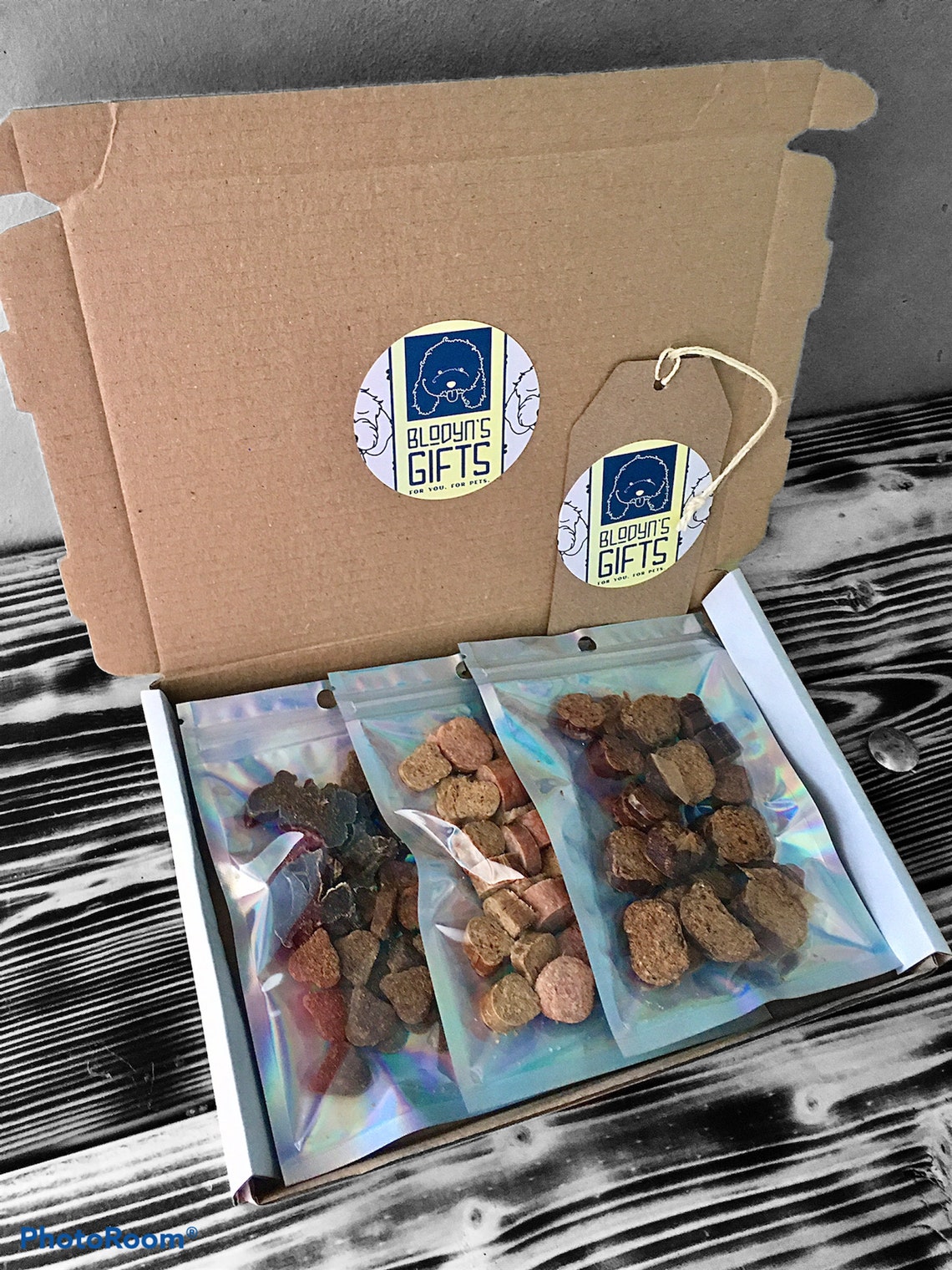 Treat Box Natural Dog Treats Mini Selection Birthday - Etsy