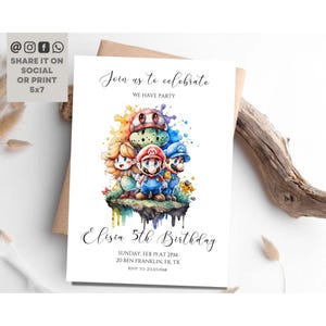 Super Mario Birthday Invitation, Mario Birthday Invitation, Super Mario Party Invite, Super Mario bros Birthday Invitation, Instant Editable