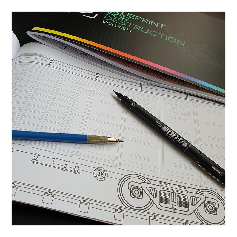 B4D Volume 1 Graffiti Drawing Book Street Art How to Learn Etsy