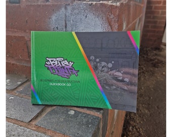B4D Quickbook Go - Graffiti Drawing Book Street Art How To Learn Drawing Template Font Tutorial Magazine