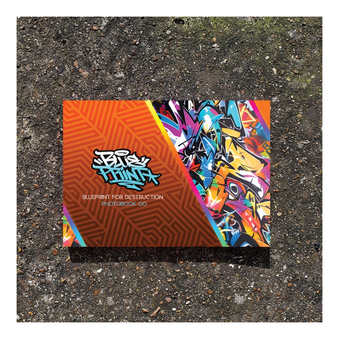 B4D Photobook Go Graffiti Drawing Book Street Art How to Learn Drawing Template Font Tutorial