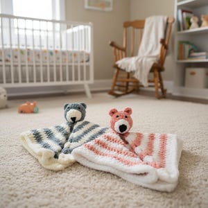 Häkelanleitung - Bär Schmusetuch - Baby Geschenk - häkeln - einfach häkeln!