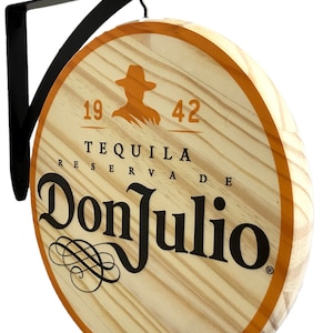 Don Julio Double Sided Wooden Sign