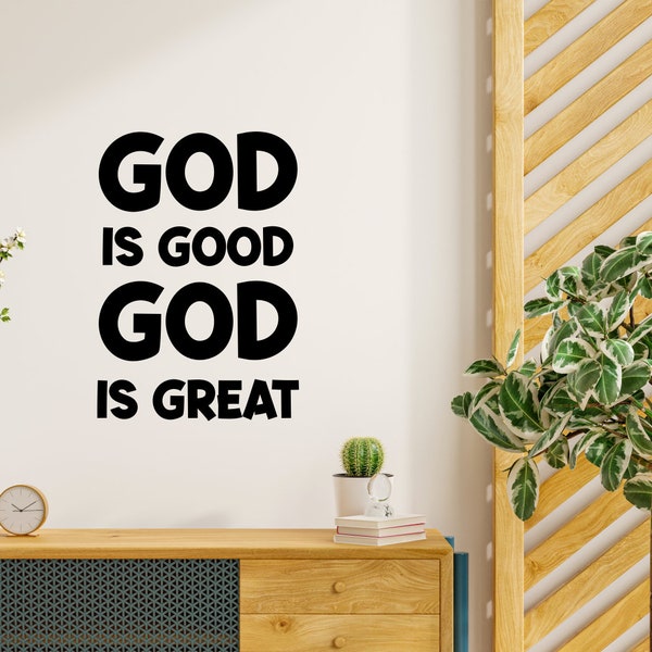 Religious Wall Decal Etsy UK
