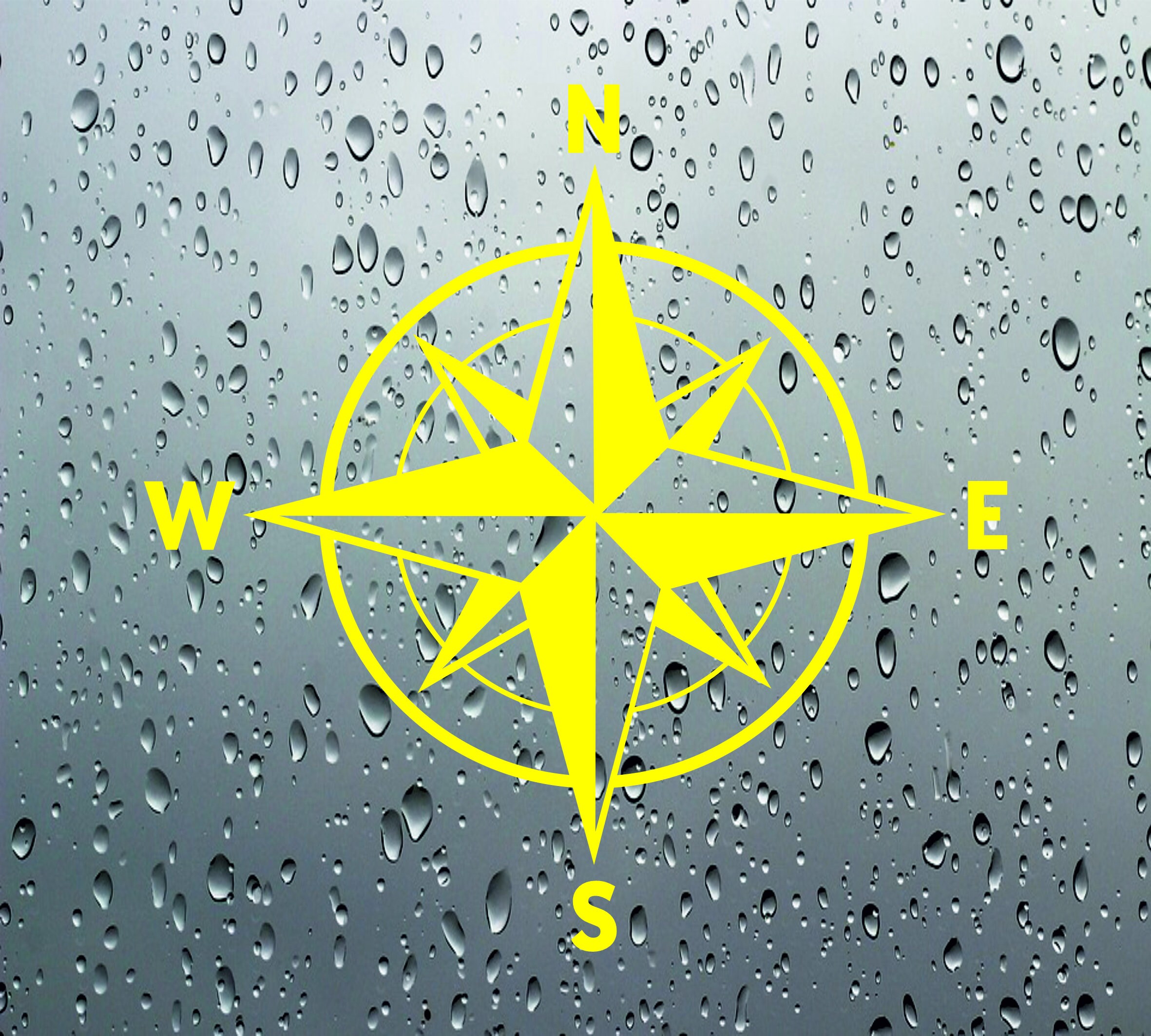 Compass Vinyl Compass Vinyl Decal for Campervan Caravan Cars Vans Trucks Campers VW ...