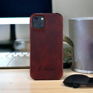 iphone 13 leather Case, Iphone 15 Pro Max Case, iphone 14 pro max case, Iphone 12 Case, Leather phone case, Gift for him, Personalized gifts