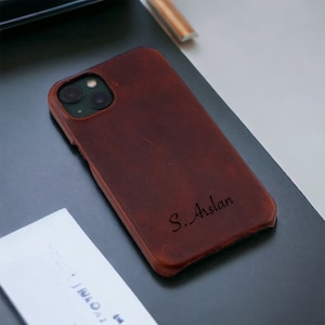 iphone 13 leather Case, Iphone 15 Pro Max Case, iphone 14 pro max case, Iphone 12 Case, Leather phone case, Gift for him, Personalized gifts