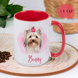 Custom Pet Mug, Custom Pet Portrait Mug, Personalized Pet Mug with Name, Dog Coffee Cup, Pet Lover Gift , Custom Cat Mug, Dog mom gifts
