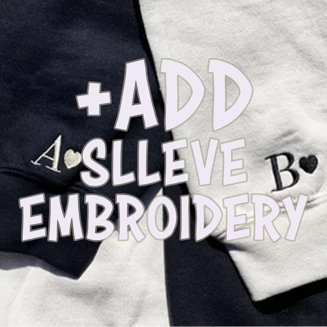 Extra Sleeve Embroidery - Etsy