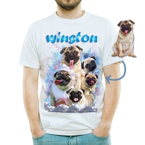 Custom Pet Portrait T-Shirt , hoodie, Custom Dog photo shirt, Personalized Dog Shirt, Custom Cat lover sweatshirt, Custom Pet Gift, Dog Mom