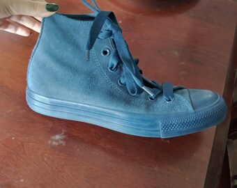 blue suede converse