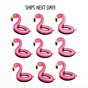 Pink Flamingo Pool Float Iron on Patch, Flamingo Patch,DIY Patch, Pink Patch, Custom Patch, Iron On, Trucker Hat Patch,Lake Patch,Pool Patch