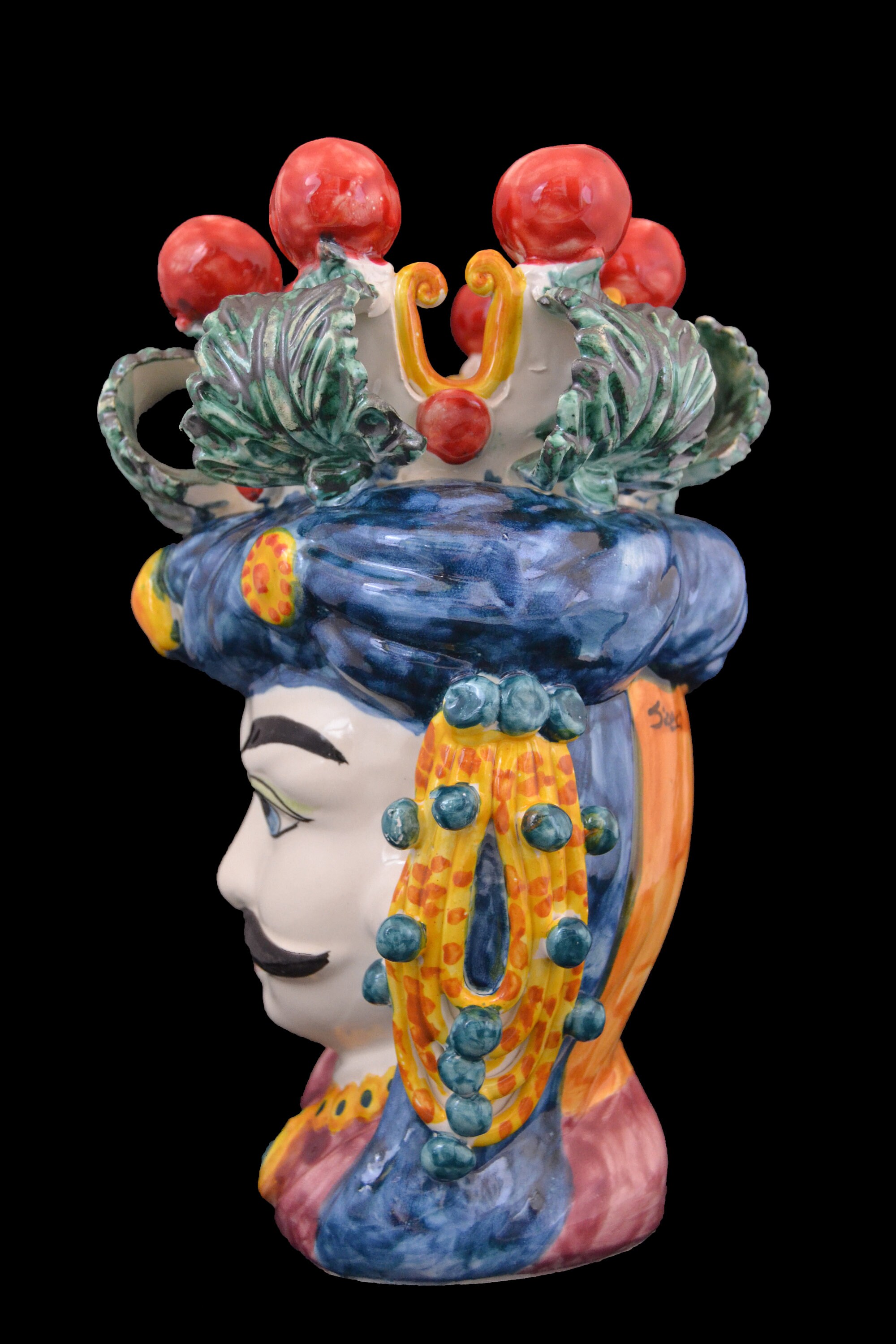 Sicilian Moor Head Woman testa Di Moro Etsy UK