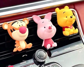 Aroma Stone Car Air Freshener( Winnie the Pooh )/Car Accessories, Car Diffuser, Valentines Gift, Birthday Gift, Wedding Gift, Christmas Gift