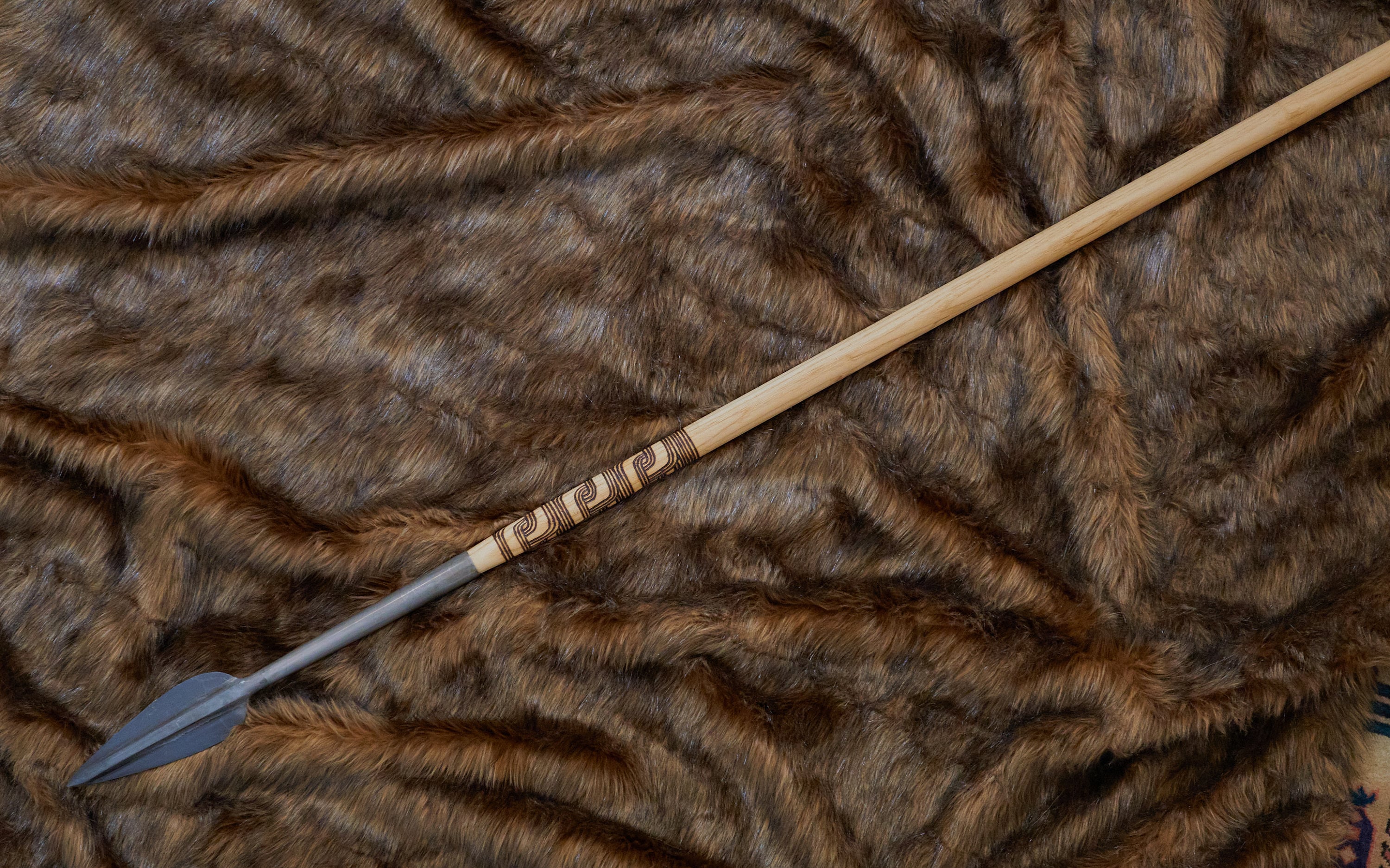 Viking Leaf Spear tyr Pattern Celtic Spear Reenactment Historical ...