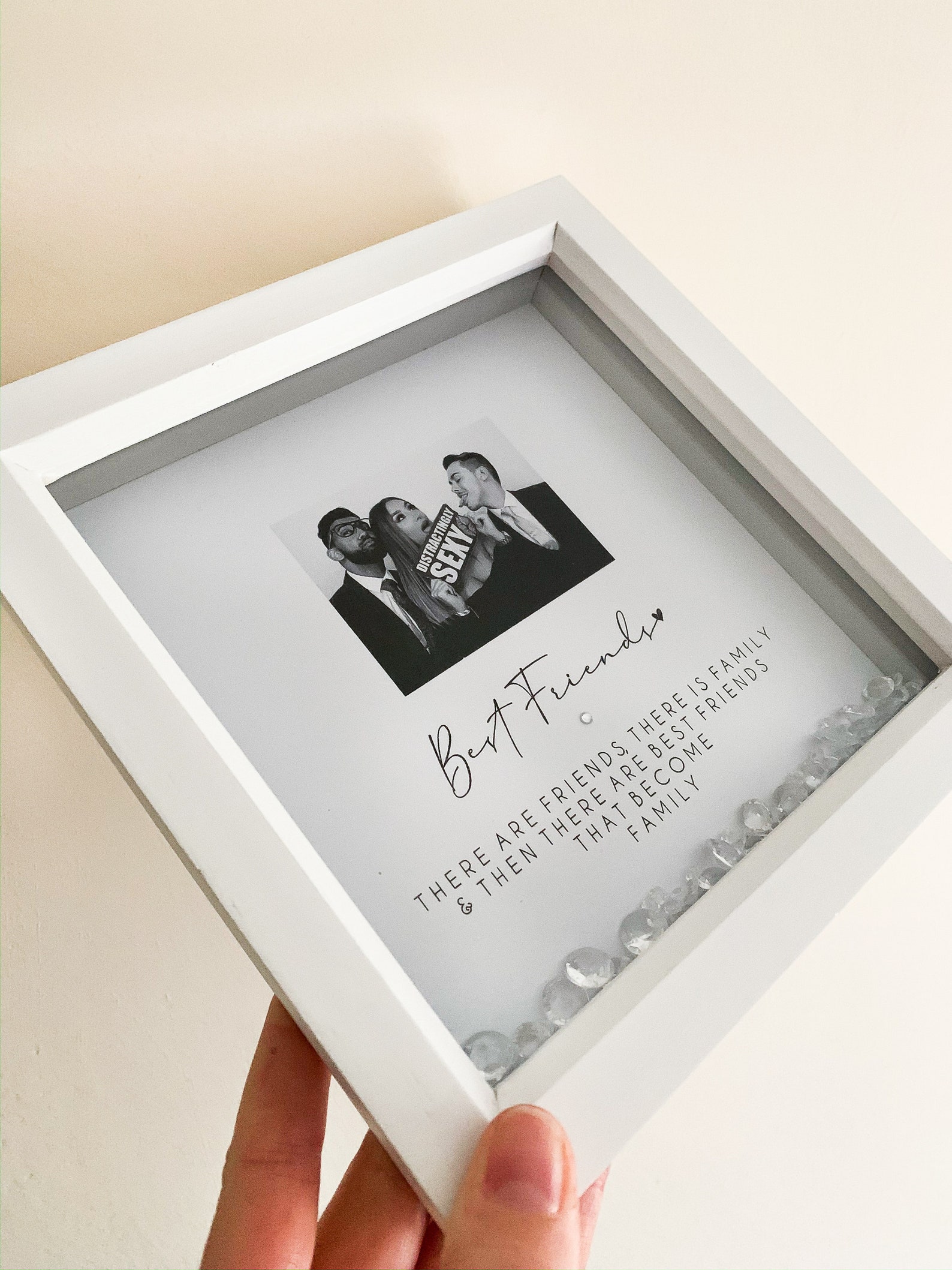 Personalised Best Friend Box Frame Gift. Best Friend Photo Etsy