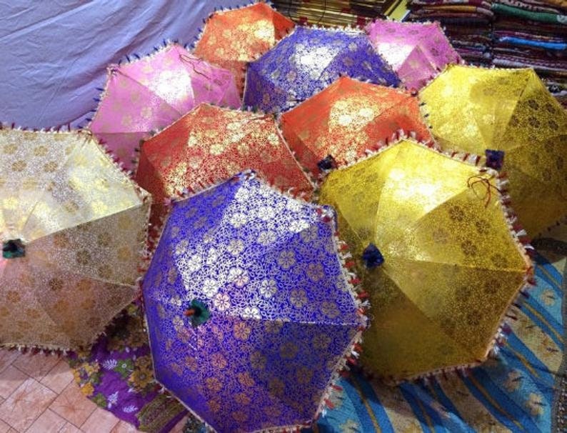Wholesale Lots Indian Wedding Umbrellas Mehndi Decor Umbrella Etsy